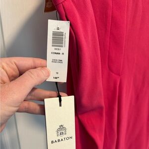 Babaton pink Conan dress pants size 10